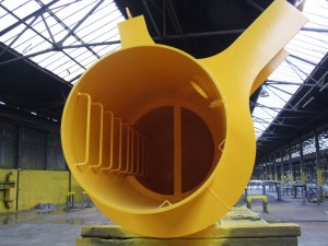 Steel Fabrication - Crane Pedestal