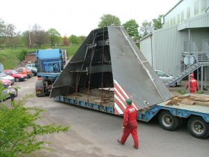 Rolling & Forming - Sponson for semi-submersible
