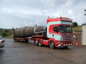 Large Tubular - Crane Pedestal / Diesel Tank